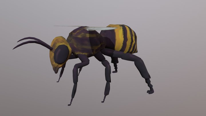 3D model Insect Net v1 001 VR / AR / low-poly