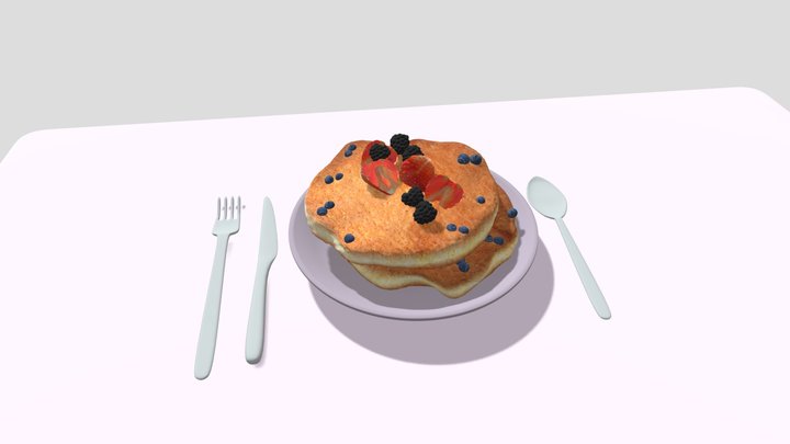 PANCAKE 3D Model