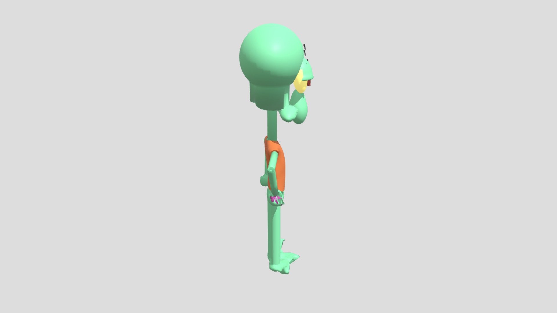 squidward - 3D model by ayamoh29 [42a978f] - Sketchfab