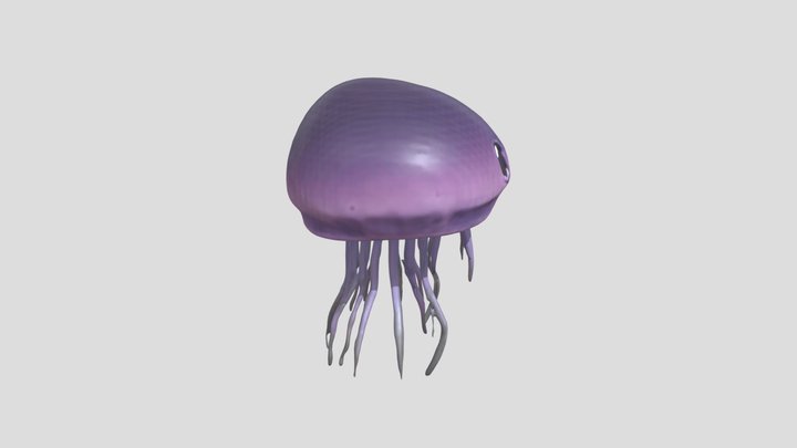 429de7fc384a_ce0ece6b9dd7_JELLY_FISH_CARTOON_ 3D Model