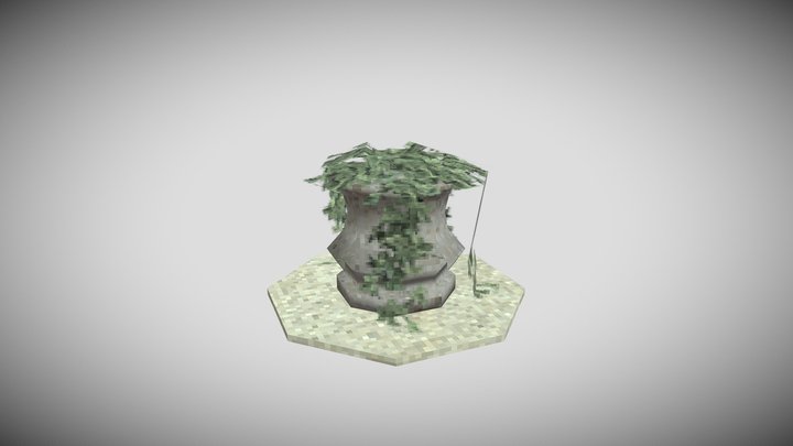 PSX Courtyard Vase