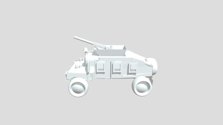 Humvee Model 3D Model