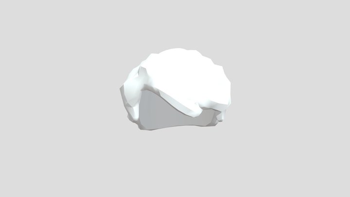 lego hair 3D Model