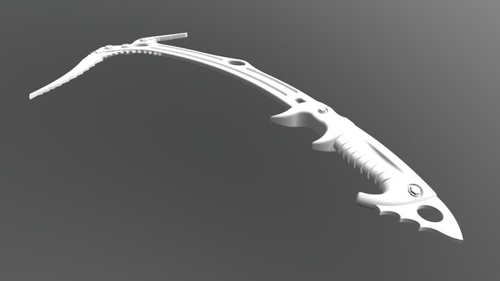 Tomb Raider - 50cm Ice Axe 3D Model