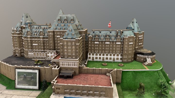 Fairmont Hotel Lake Louise - Scan 2023-01-24 3D Model