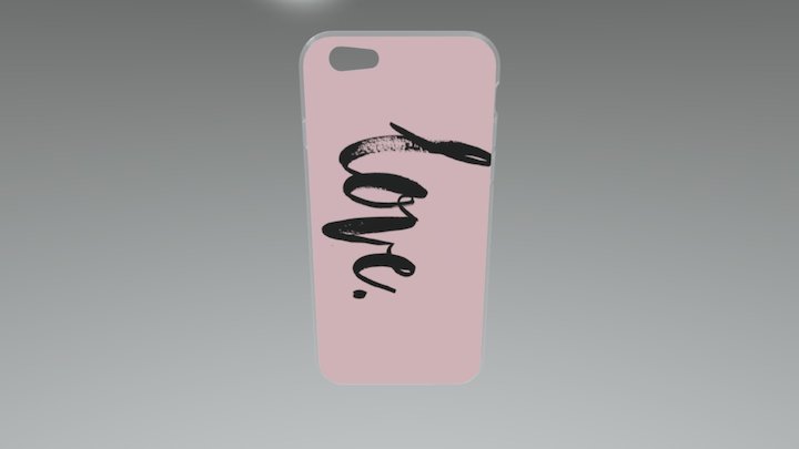 Iphone 6 Case For Ninja Flex FINAL 3D Model