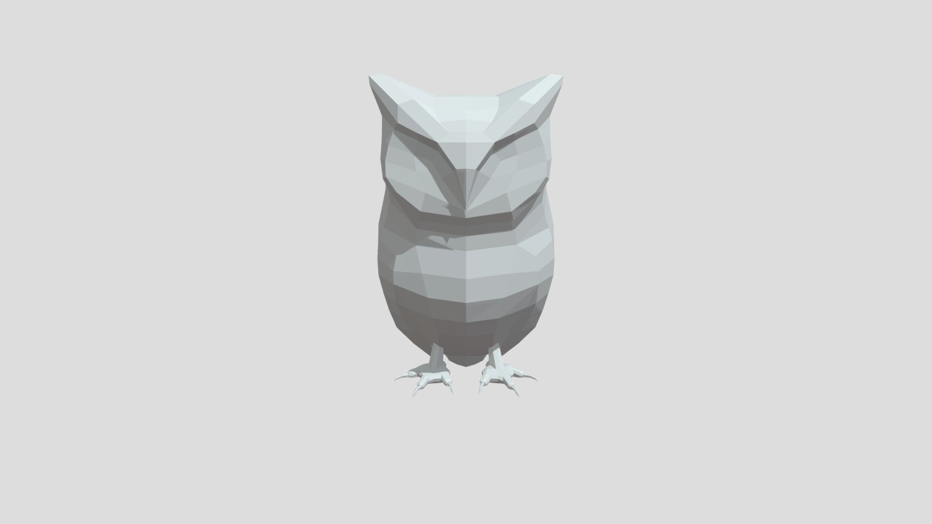 Owl from Poly by Google