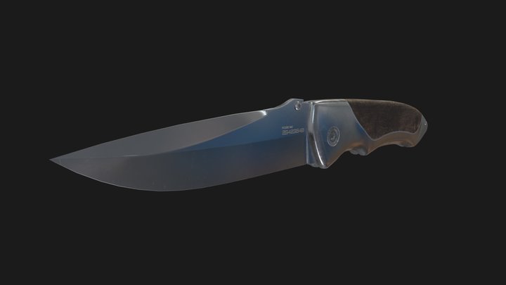 Pocket Knife (Game Ready) 3D Model
