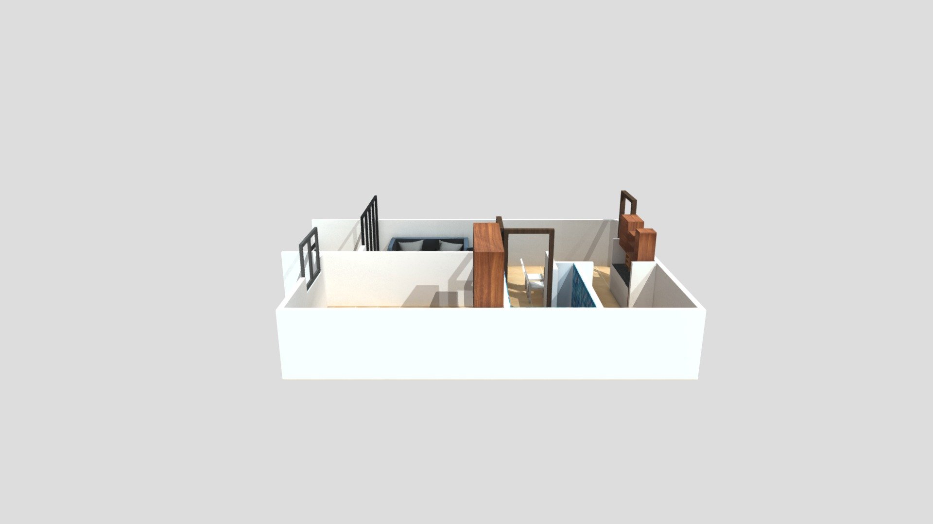 P MANGATRAM 1 BHK F 1 R 1