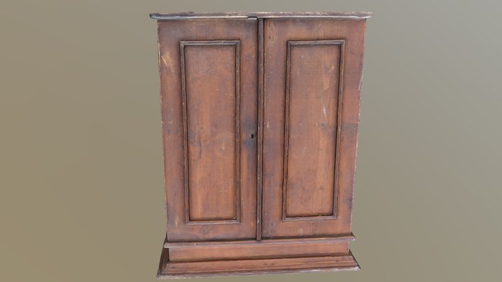 Medicine Cabinet (3D-Scan) 3D Model