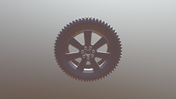 Excercise_2_wheel 3D Model