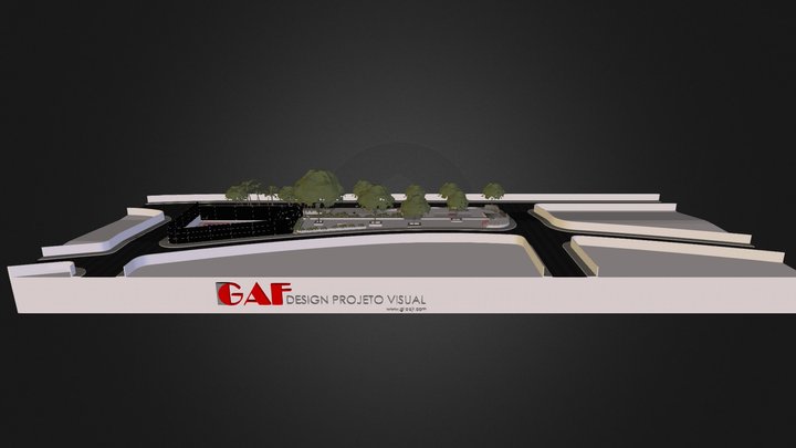 Pista V2 3D Model