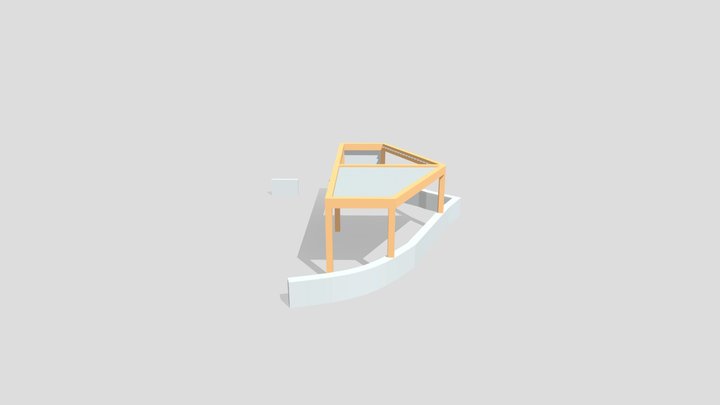 Pergola 3D Model