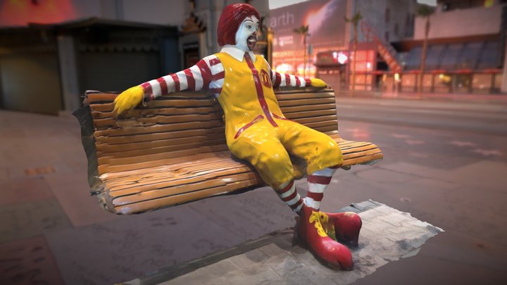 Ronald McDonald 3D Model