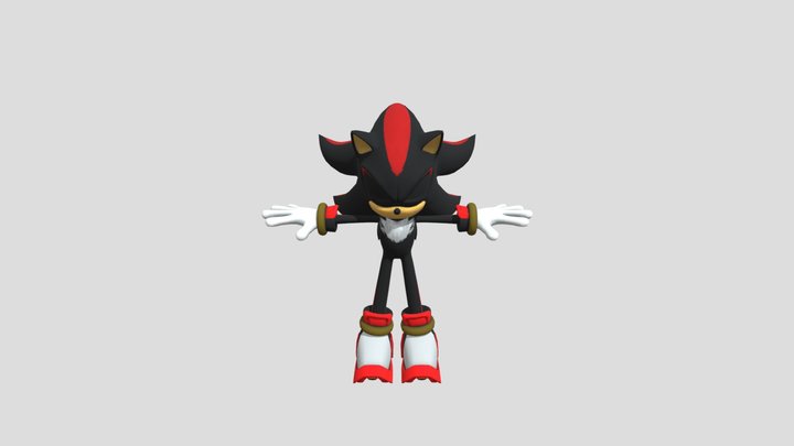 SXSG Shadow (Sonic Generations Boss) 3D Model