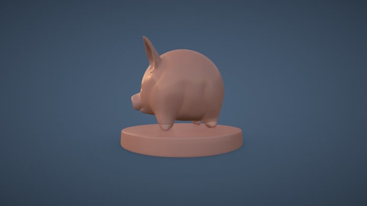 Piggy bank 3D Model