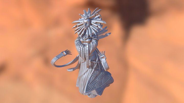 Lady of Pain - Planescape - D&D Miniature