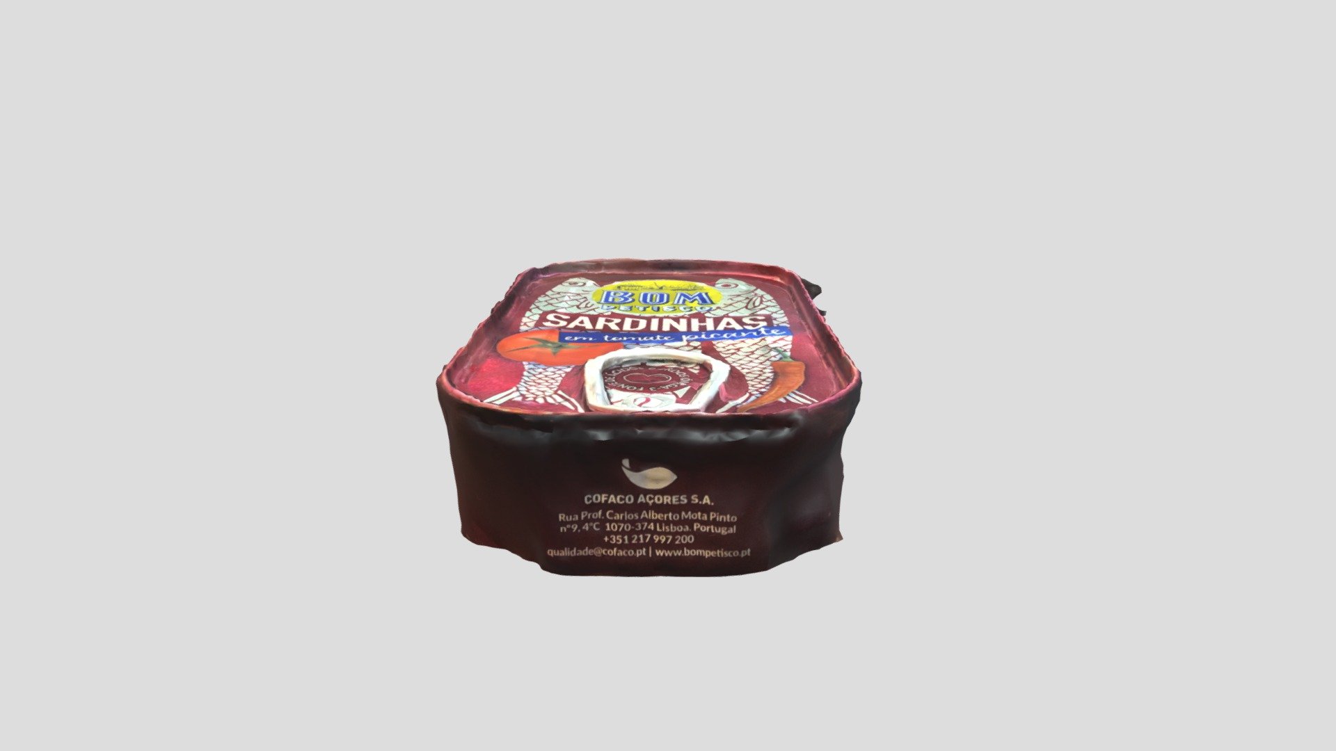Sardinhas Tin Comparative Test (Metascan)