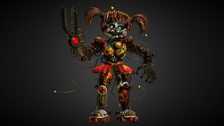 Scrap Baby Retex / /Model FBX-LowPoly Vers. 3D Model