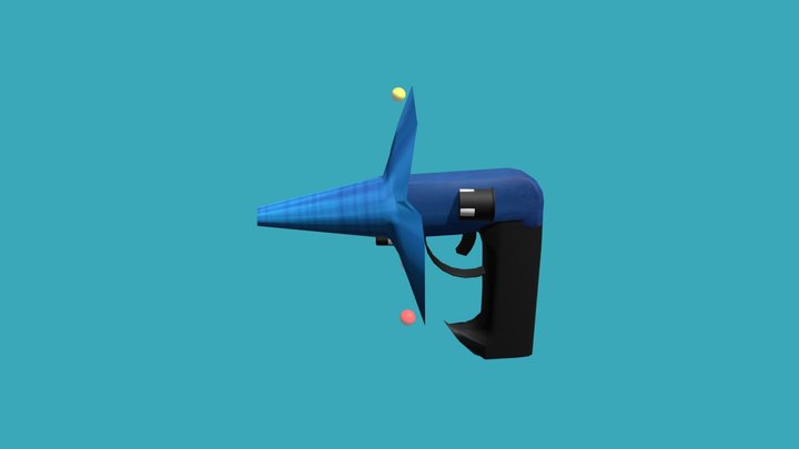 Gun Model 3D Model