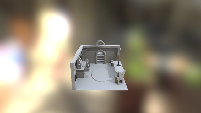 Dungeon 3D Model