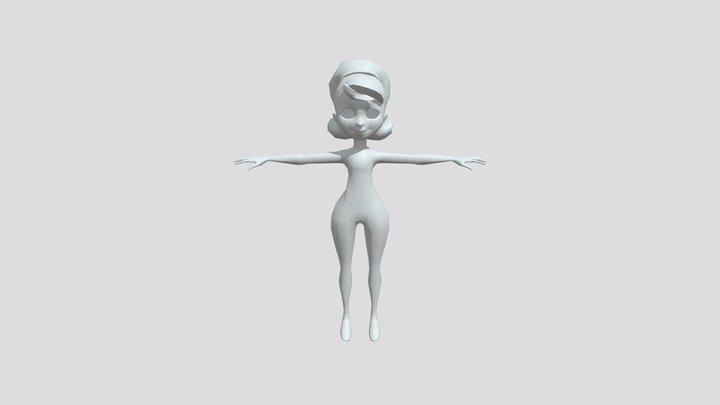 Femalechar 3D Model