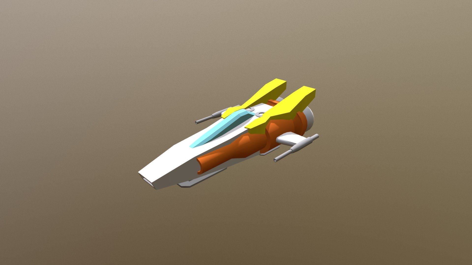 Tiny Toy Space Ship - 3D model by jampakdd [42b5c2d] - Sketchfab