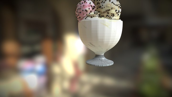 Ice Cream 03 3D Model