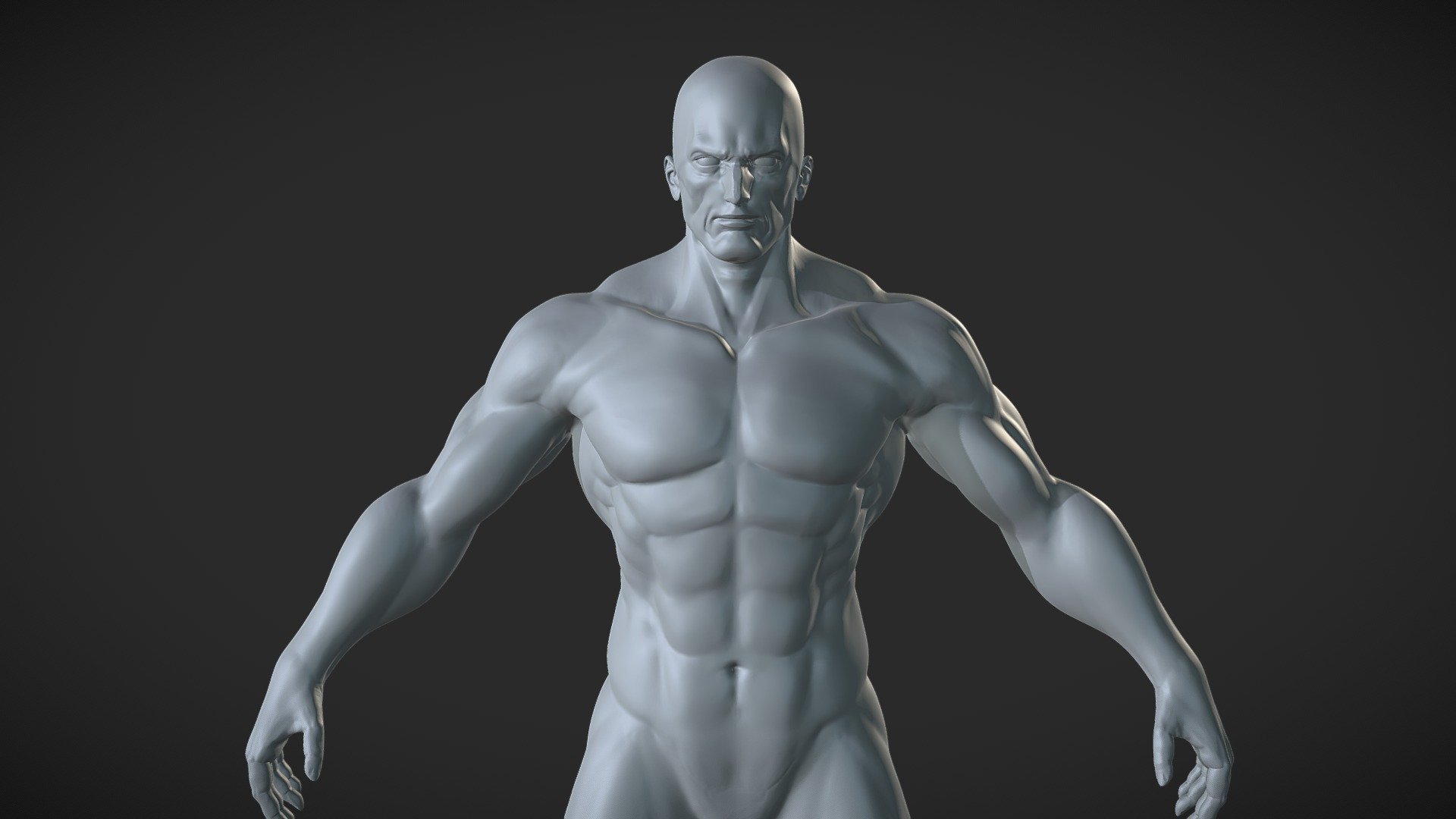 male character sculpt - 3D model by Mizuno (@mizuno_cg) [42b7230 ...