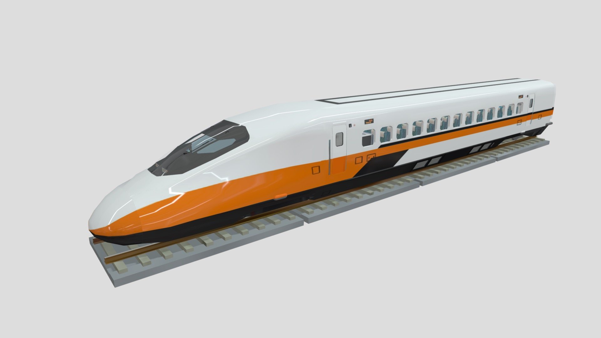 臺灣新幹線（臺灣南北高速鐵路）700T型列車模型 KATO 700T 台湾高鐵12両台灣版彩盒- Khaho Store 咔好鐵道模型店