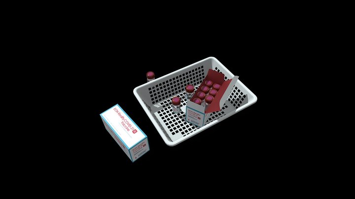 EON R Covid 21 Vac Mock 3D Model