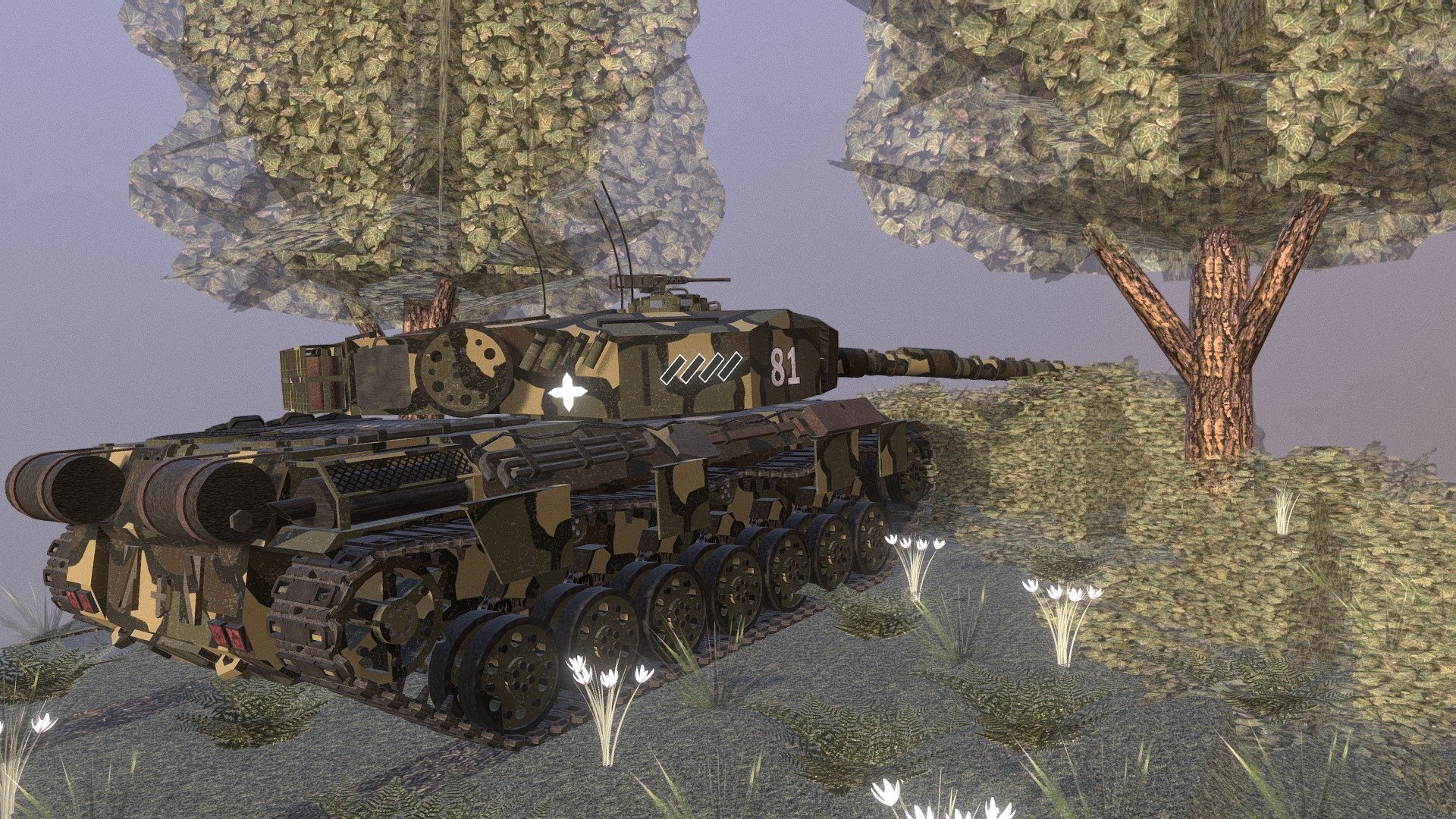 L-36 In a Forest Environment