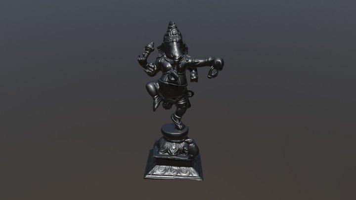 Ganesh Statue 3D Model