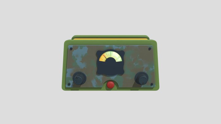 Radio 3D Model