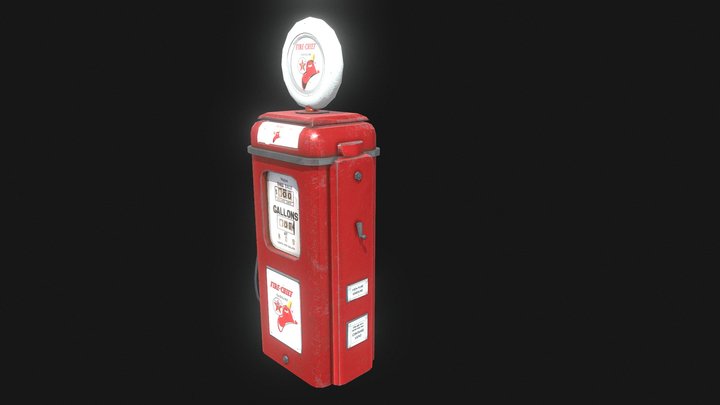 Gas Tank 3D Model