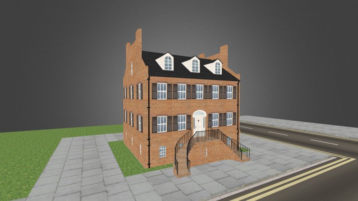 Davenport House 3D Model
