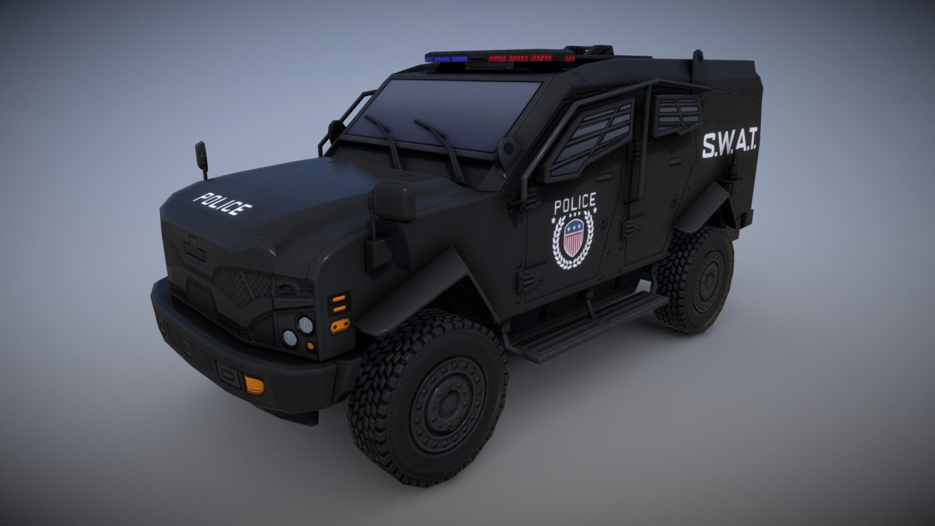 Oshkosh Sand Cat SWAT (BLACK)