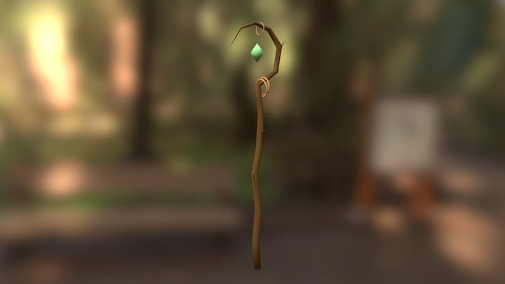 Forest Pole 3D Model