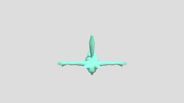 femboy Wolf 3D Model