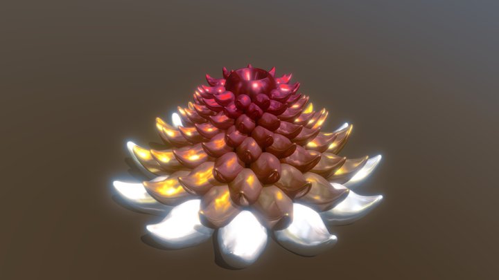Wierd Flower 3D Model