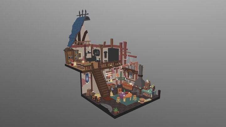 _understroke's "Player's Home" 3D Model