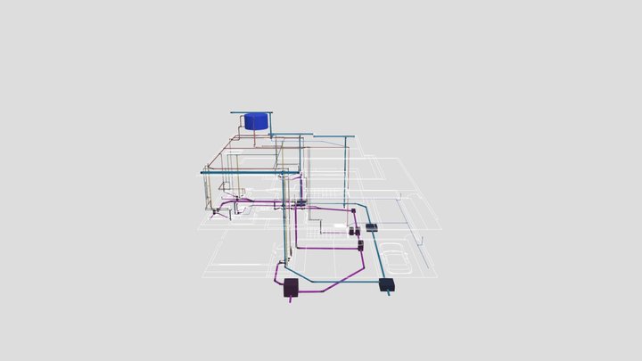 Vila Giglio - Tipo B 3D Model