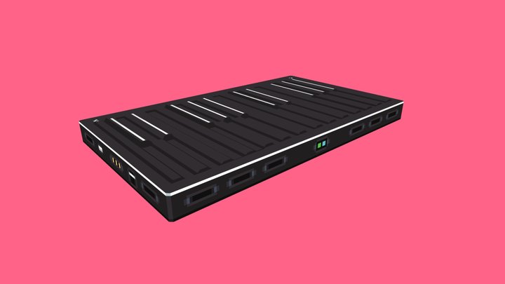 Roli Seaboard Block  Pixel Art 3D Model