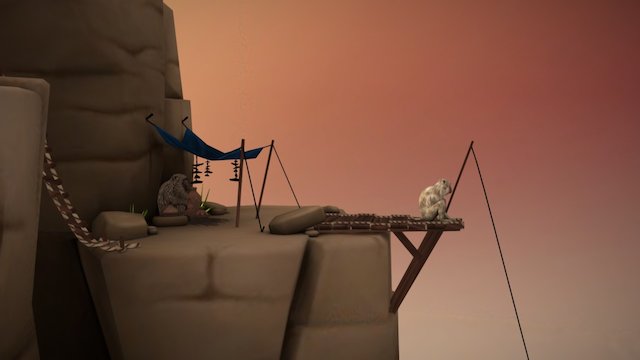 Monkey camp 3D Model