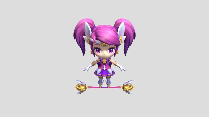 chibi_star_guardian_lux 3D Model