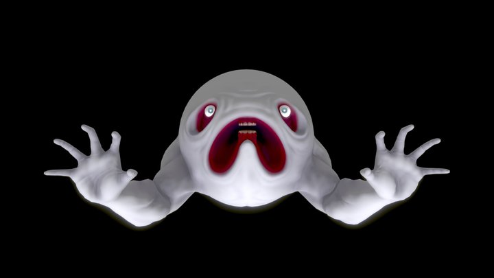 Boo but Scary 3D Model