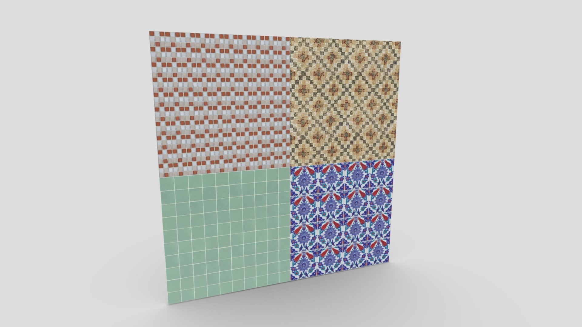 Wall and Floor Tiles Textures pack 11 - Buy Royalty Free 3D model by ...