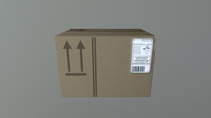 PTSD2 Box minigame example 3D Model