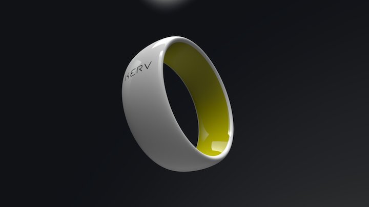 Kerv: White Leaf 3D Model
