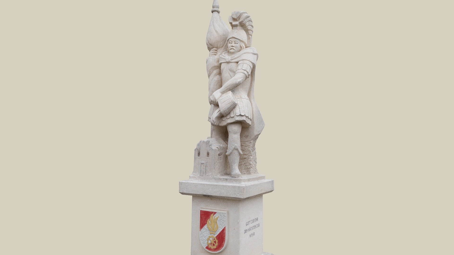 Hl. Florian — Sketchfab embed 3D viewer